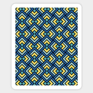 Geometric Pattern Art Sticker